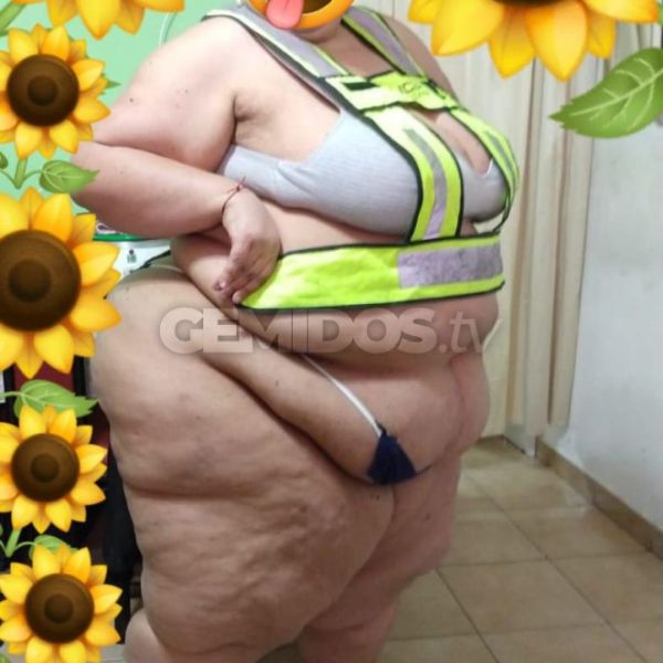 La gorda mulata ex_atri porno colombiana
200 kilo de dulzura especialista en  cambio de roles de masaje prostático y peniano , onanista súper gorda tetona,culona para mayores de edad
Lluvia, aplastamiento, cambio de roles
Lugar climatizado ducha incluida música de fondo relax total
Departamento propio estacionamiento libre
También efectivo y mercado pago